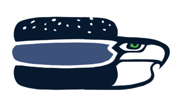 Seattle Seahawks Fat Logo DIY iron on transfer (heat transfer)